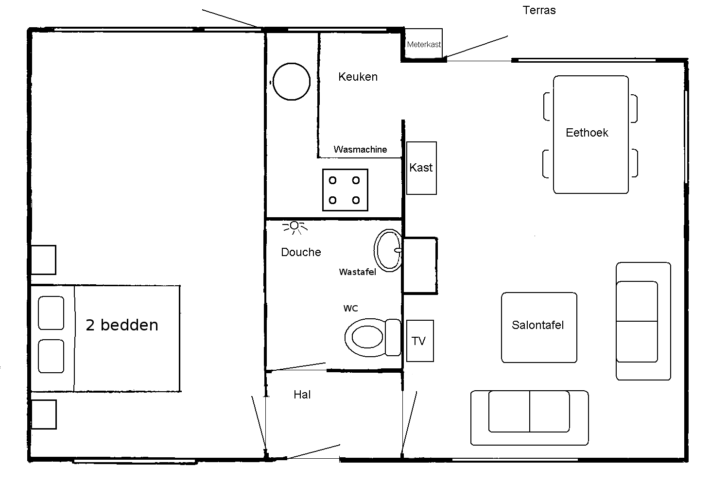 Plattegrond Opaal